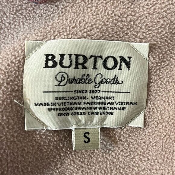 Burton Shawmut‎ Purple Fleece Jacket - Picture 8 of 10